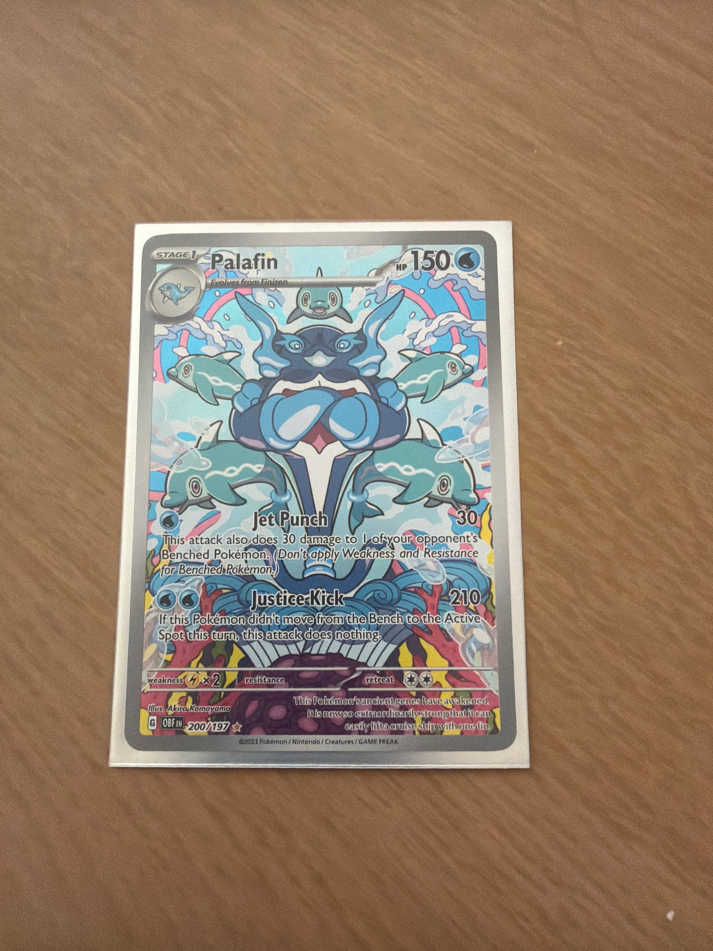 Palafin - Obsidian Flames - 200/197