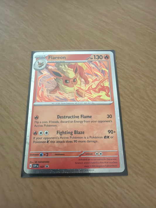 Flareon Black Star Promo - Prismatic Evolutions - 167