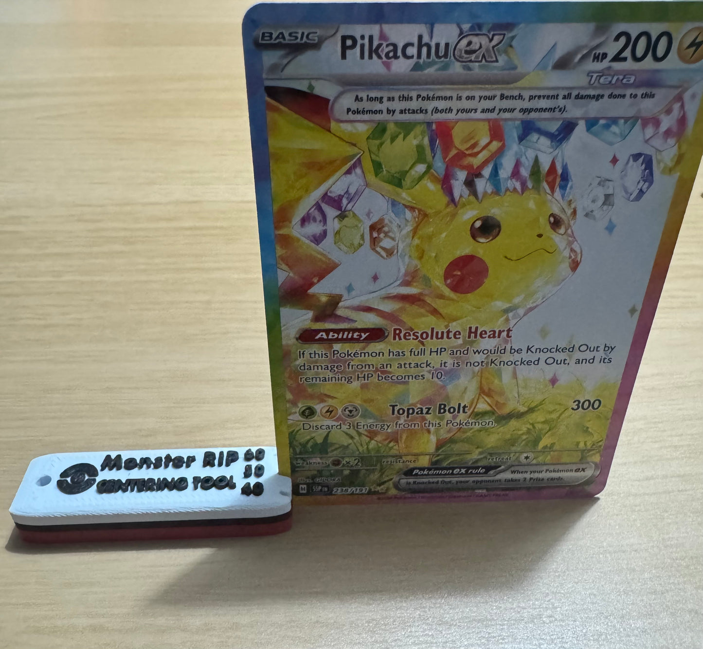 TCG Pokemon Grading Centering Tool Keychain -One Piece,Yu-Gi-Oh and Sports Cards
