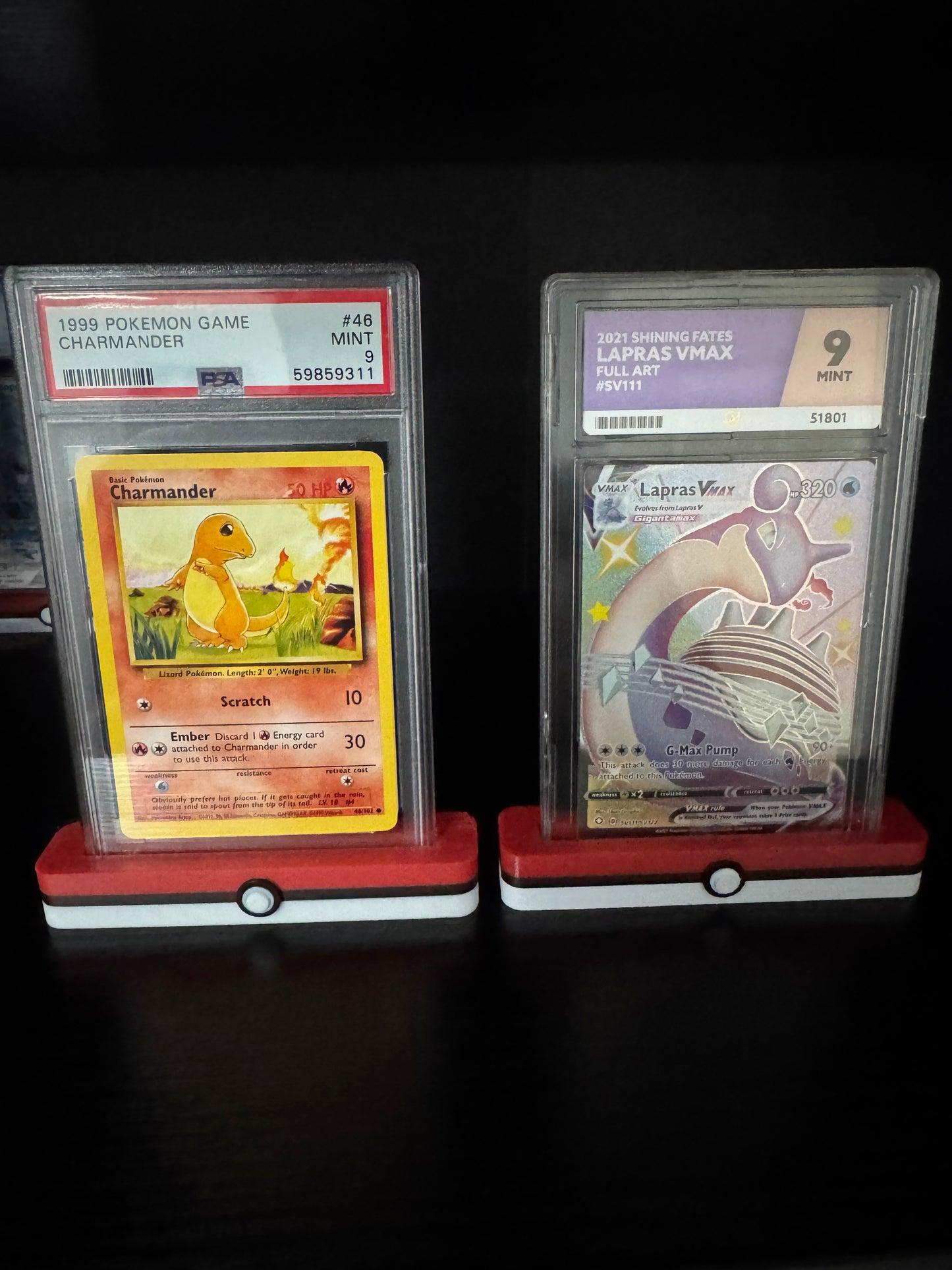 Pokemon TCG Graded Card Stands - Perfect for Displaying Your Cards